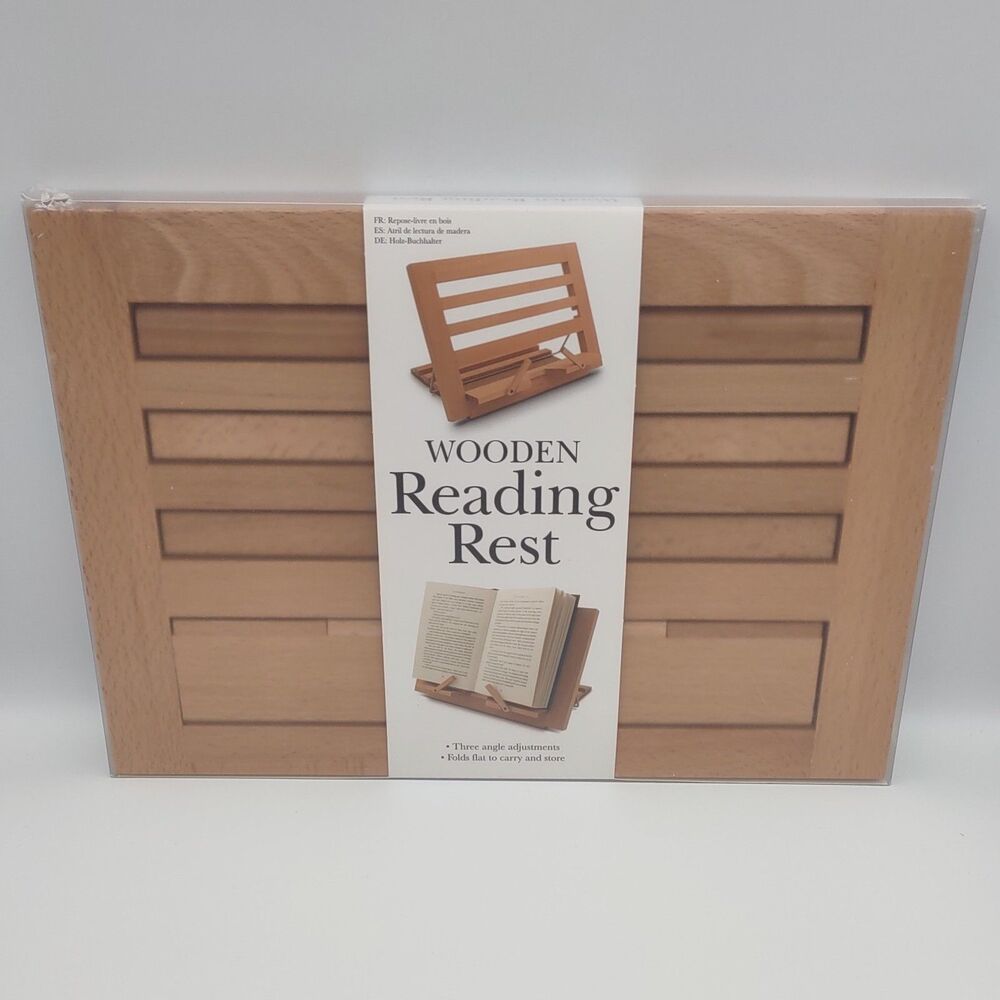 IF Designs European Beech Wood Adjustable Book Rest